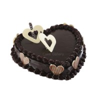 Heart Choco Cream Cake